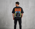 AKIDO Batman Graphic Downsholder T-shirt 23" DTF Sticker