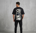 AKIDO Money Graphic Oversized T-Shirt 100% Cotton with 23" DTF Sticker