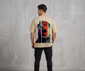 AKIDO Abstract Pop Art Downsholder T-shirt/ 23"DTF Sticker