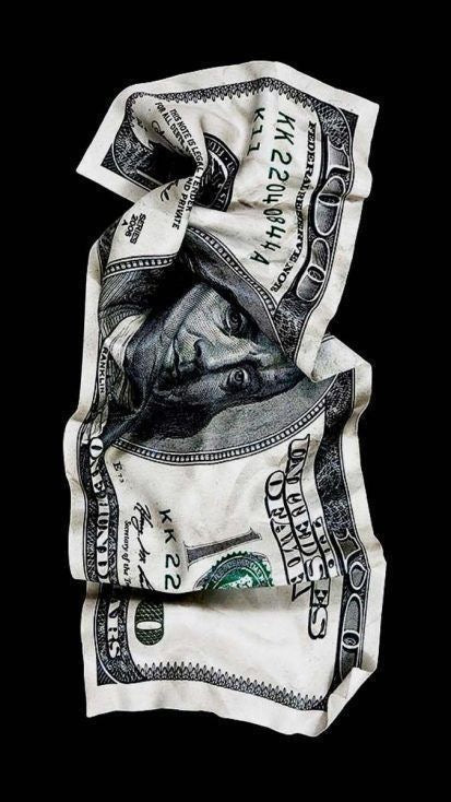 AKIDO Money Graphic Oversized T-Shirt 100% Cotton with 23" DTF Sticker